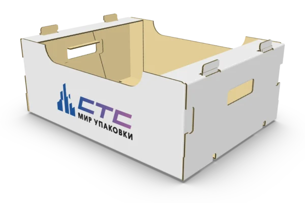 Гофролоток под овощи, ручной, до 6 кг (357x286x142 мм)