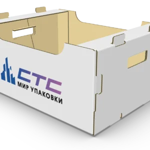 Гофролоток под овощи, ручной, до 8 кг (364x273x168 мм)